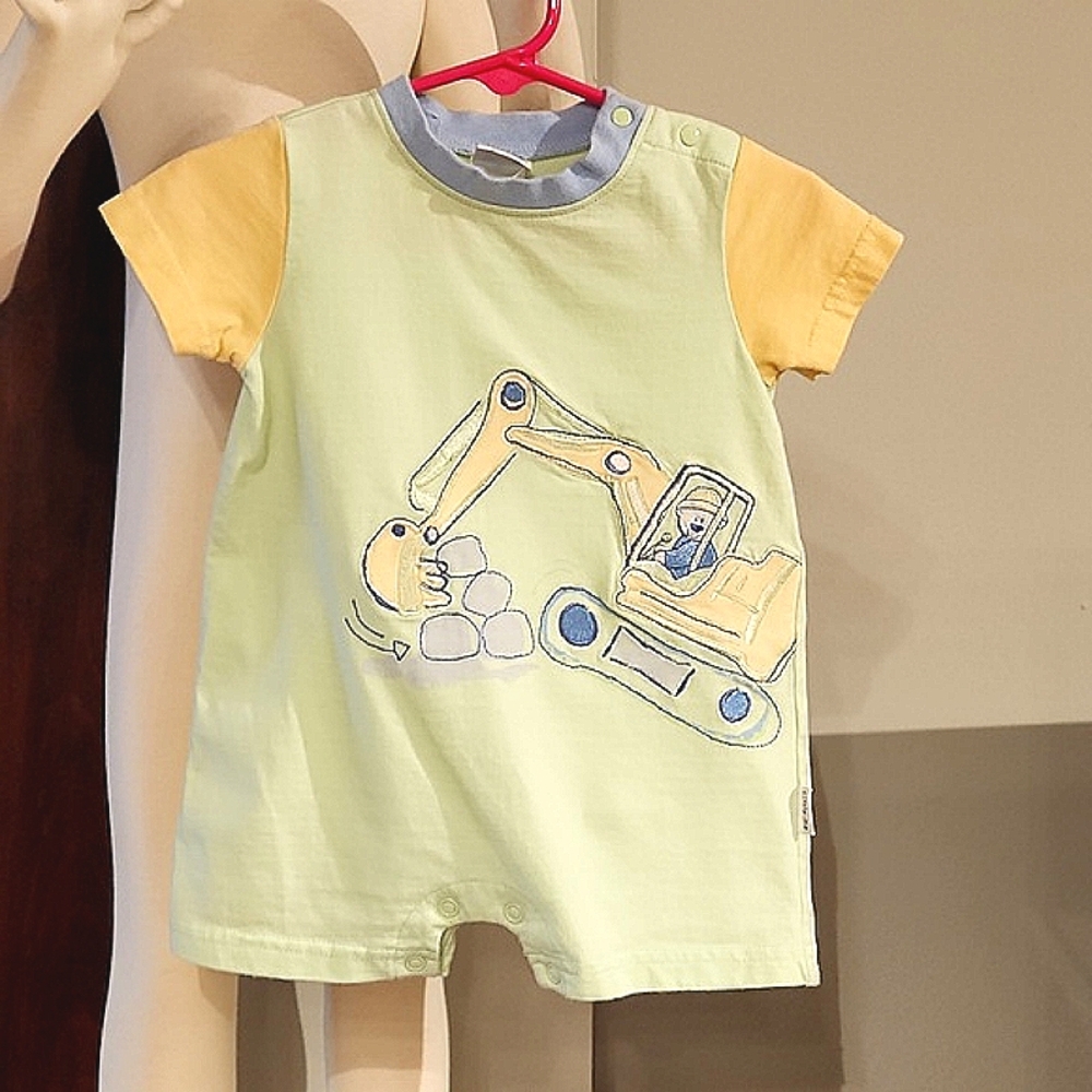 BOYS VINTAGE LITTLE ME BOYS 1PC ROMBER SIZE 3 MONTHS